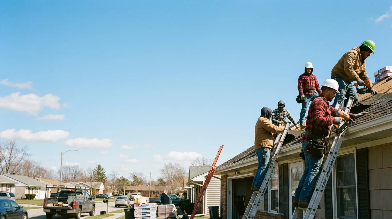 Roofing in Bridgeton, IN near me